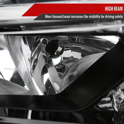 Spec-D 14-16 Nissan Rogue Passenger LED Black Replacement