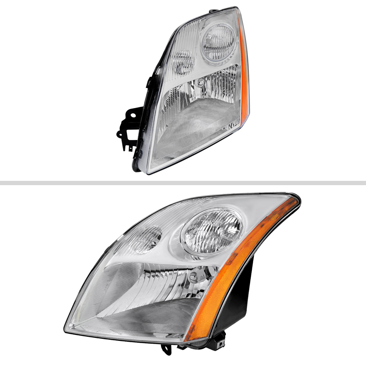 Spec-D 07-09 Nissan Sentra Headlights OEM Style Chrome