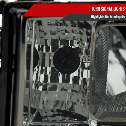 Spec-D 07-13 GMC Sierra 1500 2500HD 3500HD Smoked Headlights
