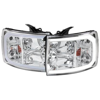 Spec-D 07-13 Silverado 1500/07-14 2500HD 3500HD Headlights