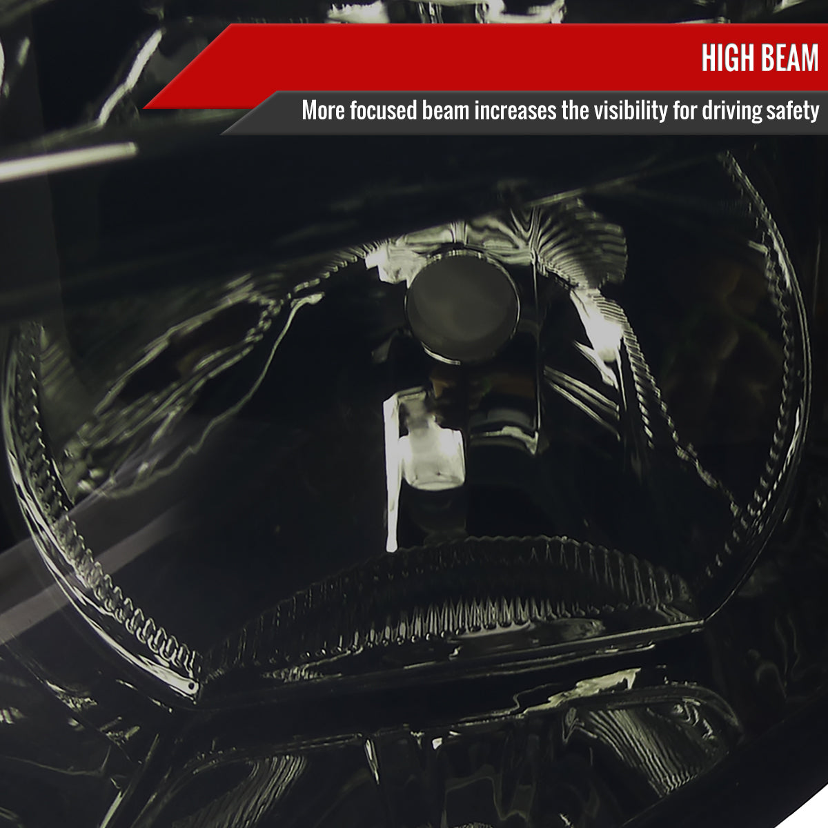 Spec-D 07-13 Silverado 1500 2500HD 3500HD Smoked Headlights