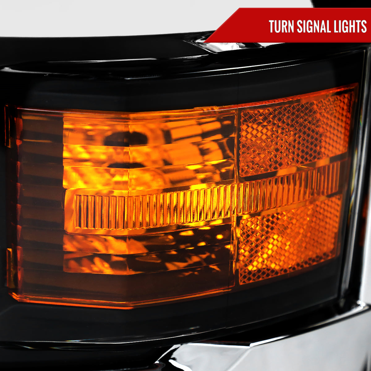 Spec-D 14-15 Chevy Silverado 1500 LED Bar OE Style Headlights Black