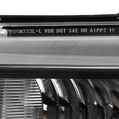 Spec-D 19-21 Silverado 1500 Passenger Projector Black Replacement