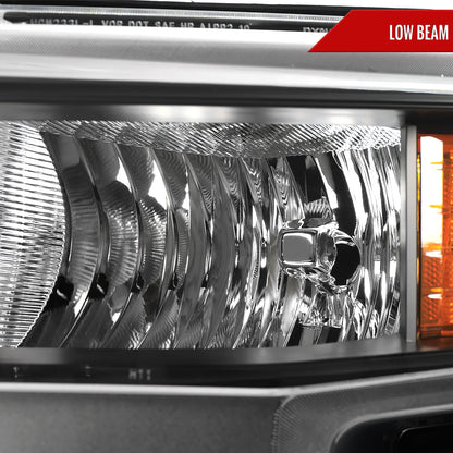Spec-D 19-21 Chevy Silverado 1500 Projector Headlights OEM Style Black