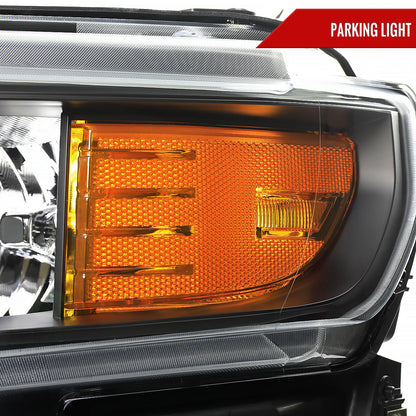 Spec-D 19-21 Chevy Silverado 1500 Projector Headlights OEM Style Black