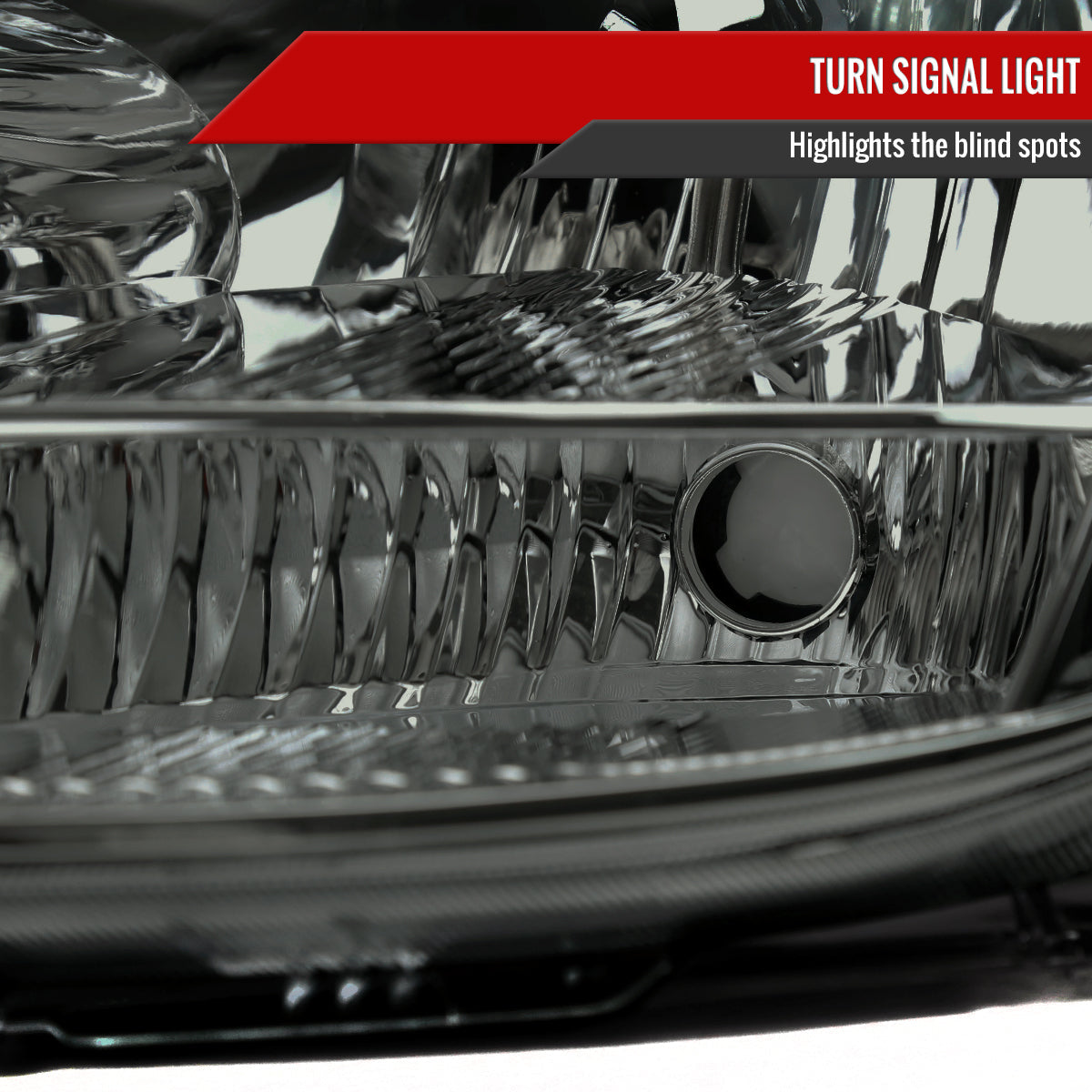 Spec-D 04-05 Toyota Sienna Headlights OEM Style Smoked/Amber
