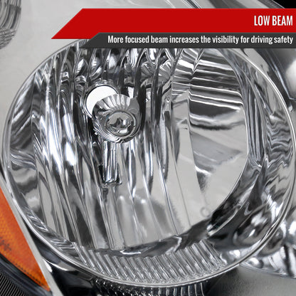 Spec-D 06-10 Toyota Sienna Passenger Headlight OEM Chrome Replacement