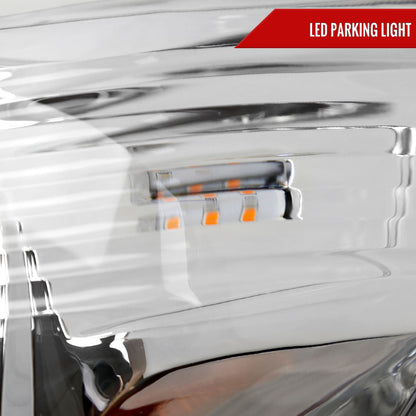Spec-D 12-15 Tacoma Bar OEM Style with Headlights Chrome