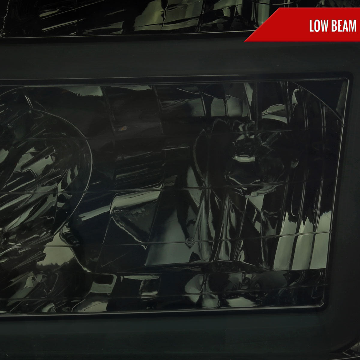 Spec-D 04-15 Nissan Titan Headlights Projector Smoked G3