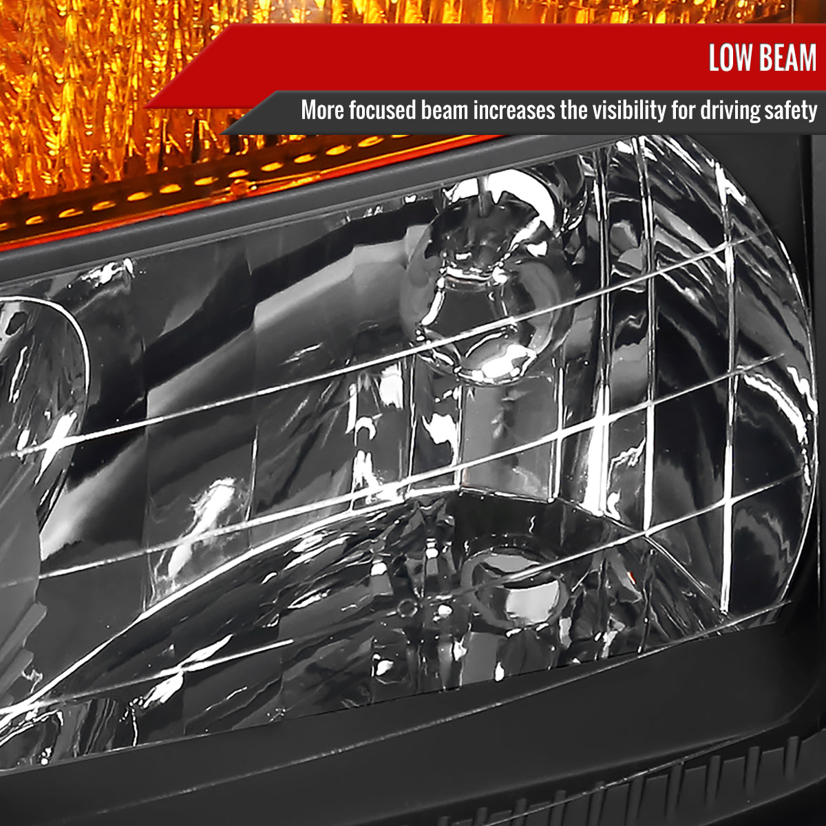 Spec-D 04-15 Nissan Titan/ 04-07 Armada Headlights OEM Style Black