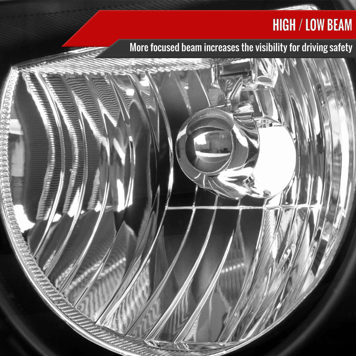 Spec-D 05-07 Chrysler Town & Country Headlights OEM Style Black