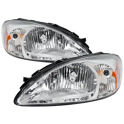 Spec-D 00-07 Ford Taurus OEM Headlights Without Centennial Chrome