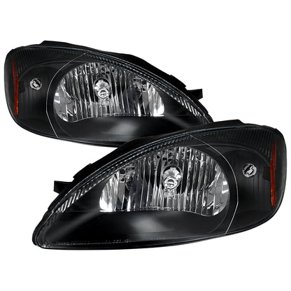 Spec-D 00-07 Ford Taurus OE Headlights Without Centennial - Black
