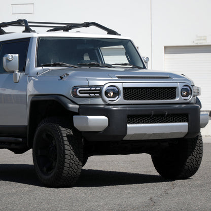 Spec-D 07-14 Toyota FJ Cruiser Headlights Full LED Sequential Black