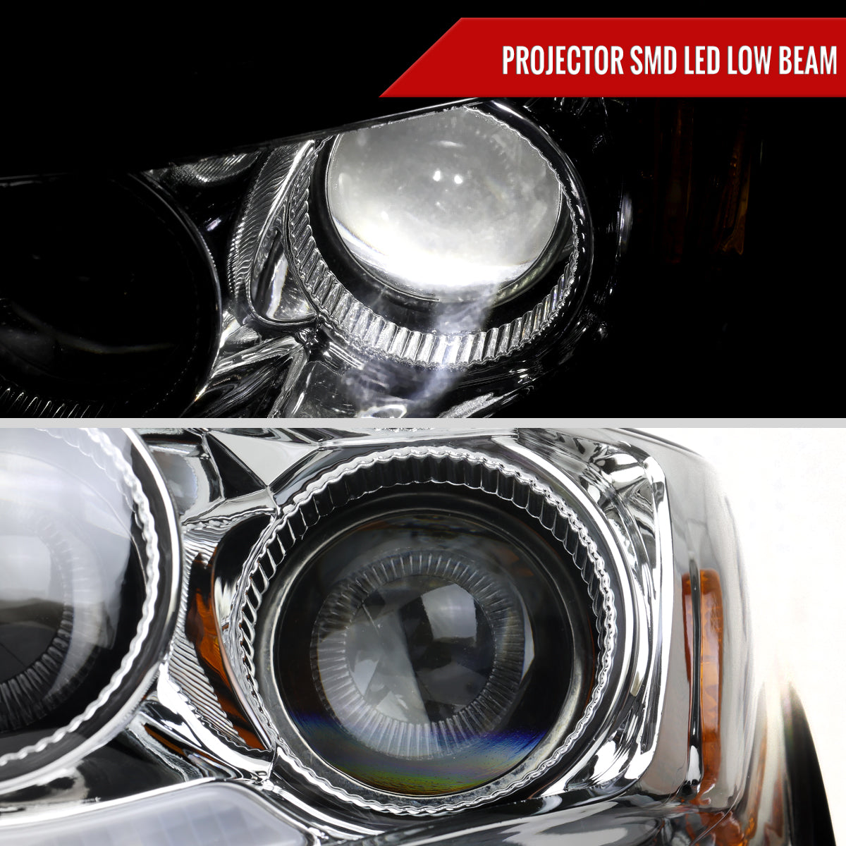 Spec-D 14-15 Lexus IS250 IS350 Headlights Projector Chrome