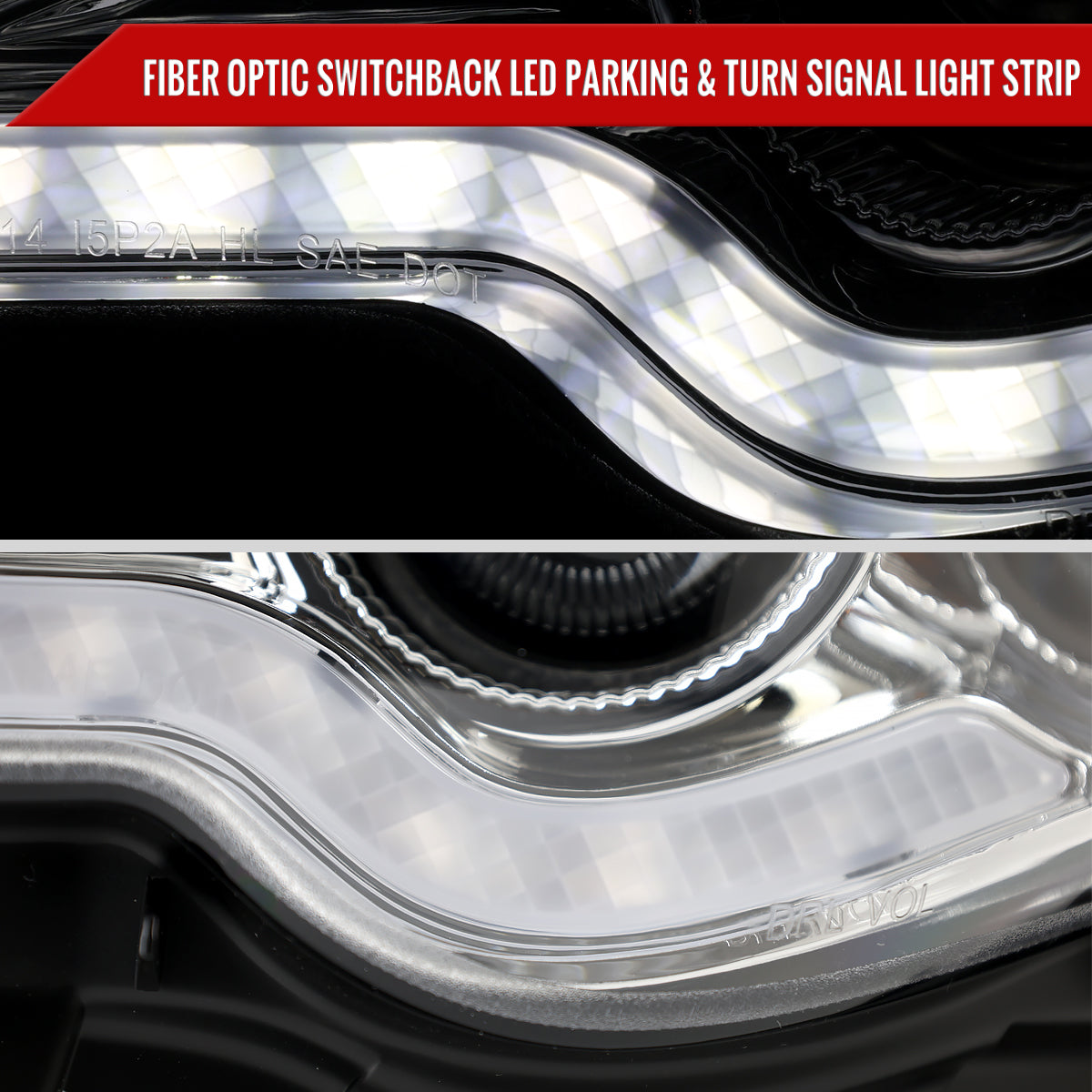 Spec-D 14-15 Lexus IS250 IS350 Headlights Projector Chrome