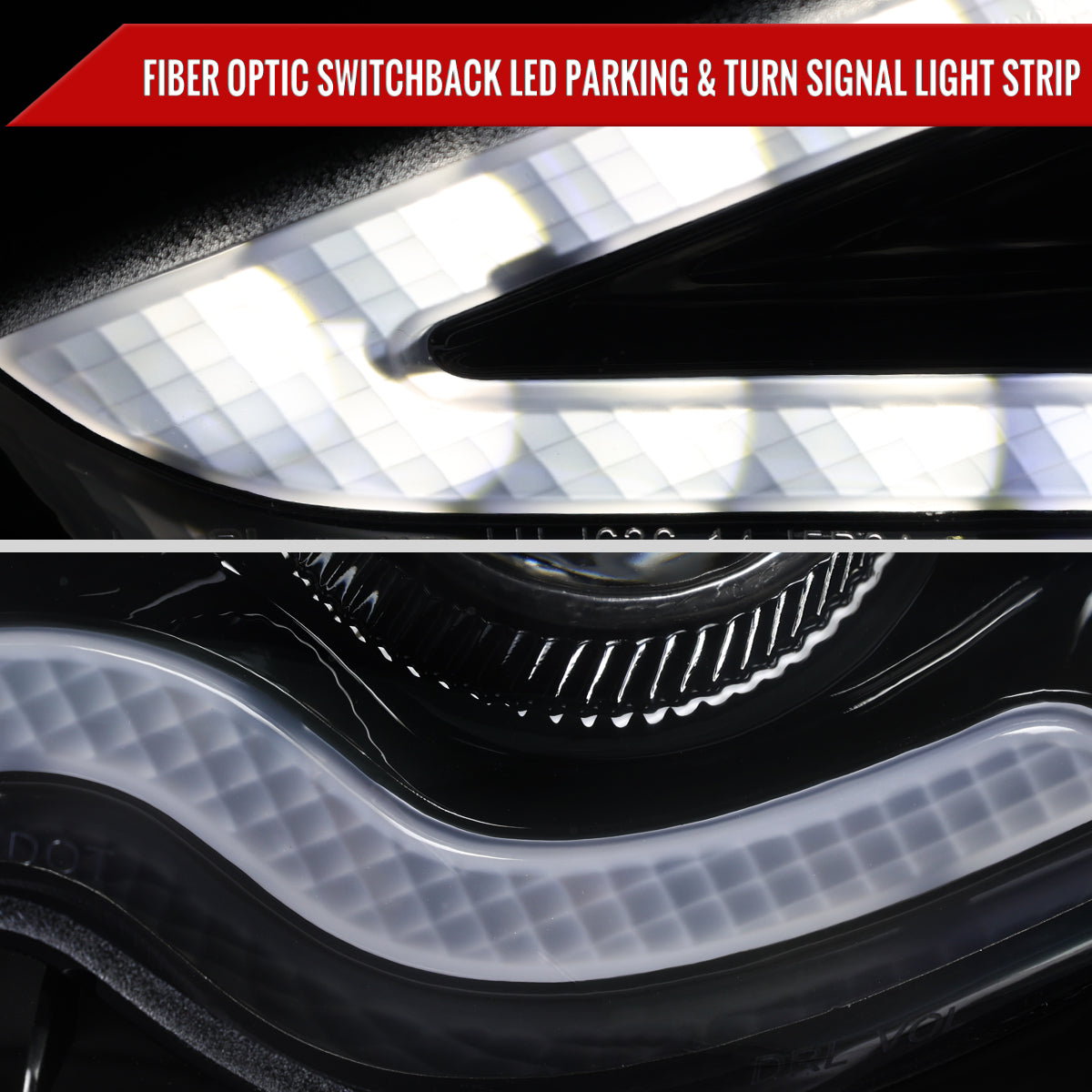 Spec-D 14-16 Lexus IS250 IS350 Projector Headlights Jet Black/Clear