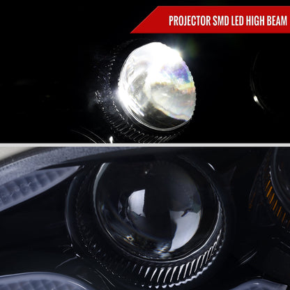 Spec-D 14-16 Lexus IS250 IS350 Projector Headlights Black/Smoked