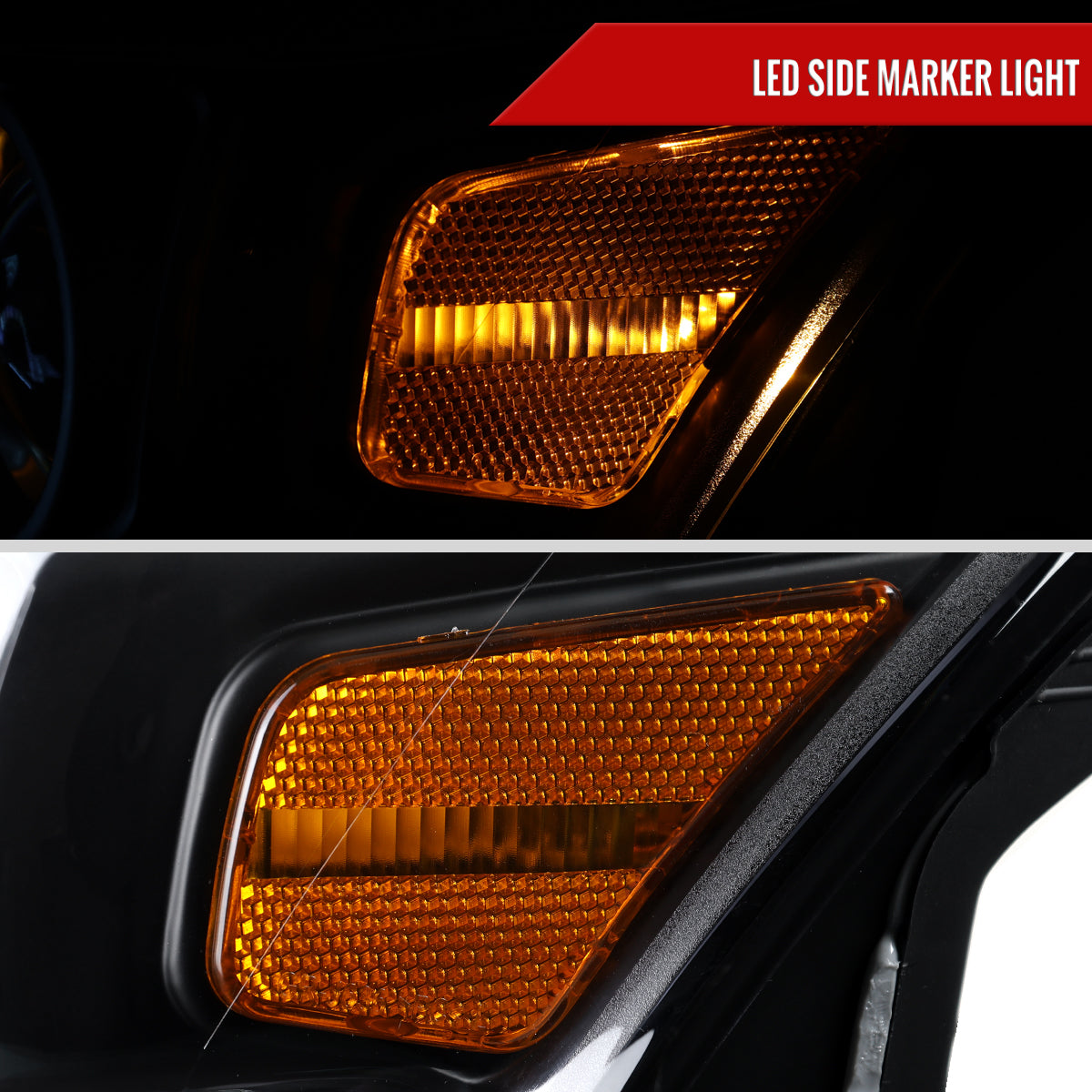Spec-D 14-16 Lexus IS250 IS350 Project Headlights Matte Black