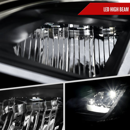 Spec-D 19-24 Chevy Malibu Headlights Switchback Sequential LED Black
