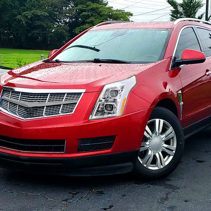 Spec-D 10-16 Cadillac SRX Projector Headlights Full SEQ LED DRL Chrome
