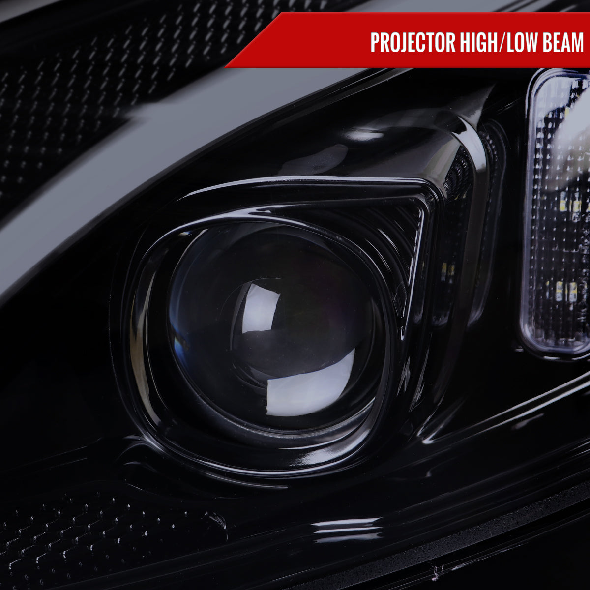 Spec-D 15-18 Mercedes C-Class W205 Headlights SEQ LED Blacl/Smoked