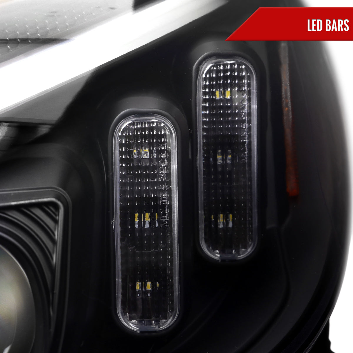 Spec-D 15-18 Mercedes C-Class W205 Sequential Headlights Black/Clear
