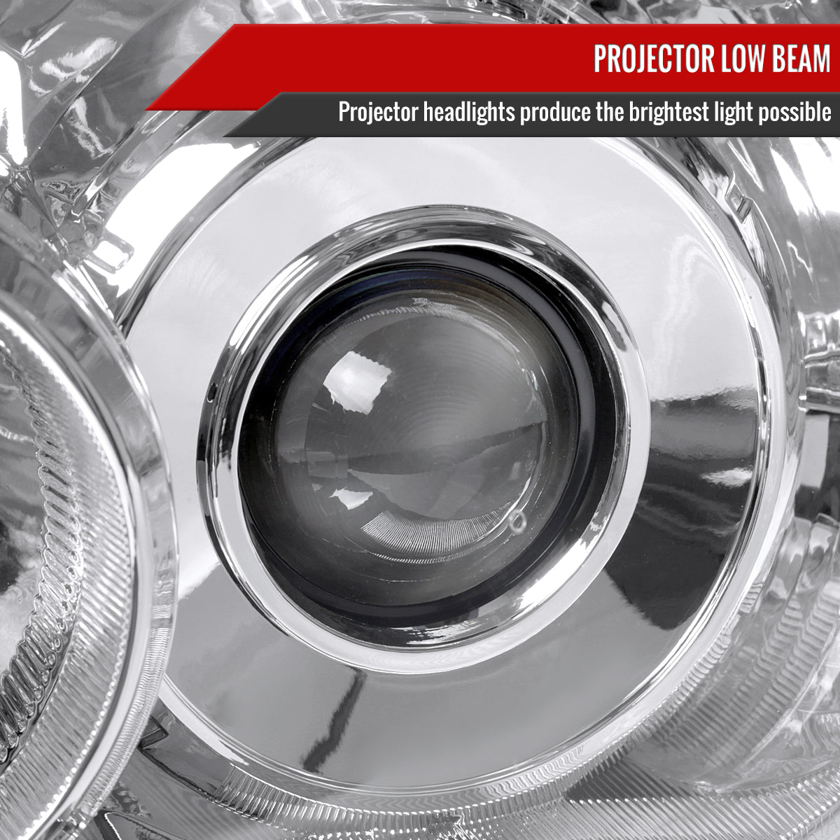 Spec-D 06-09 4Runner SR5 Ltd Projector Headlights Chrome