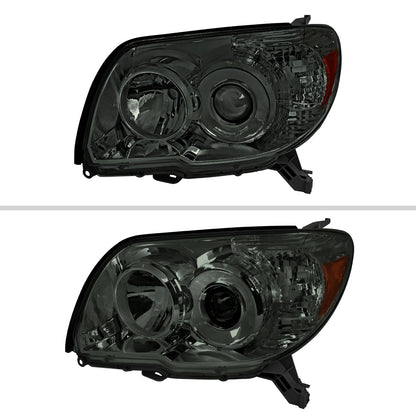 Spec-D 06-09 4Runner SR5 Ltd Projector Headlights Chrome/Smoked Lens