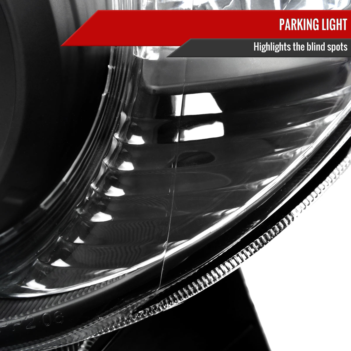 Spec-D 06-09 Toyota 4Runner SR5 Projector Headlights Black