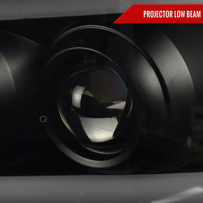 Spec-D 07-13 Avalanche 07-14 Tahoe Suburban Headlights Black/Smoked