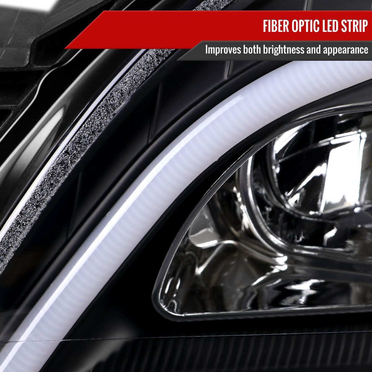 Spec-D 09-11 Benz W164 ML-Class Sequetial LED Headlights Black