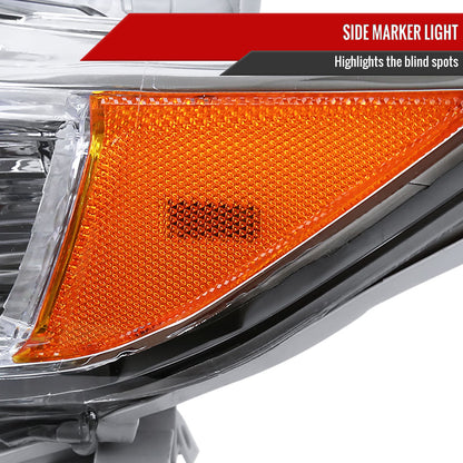 Spec-D 12-14 Toyota Camry Driver Projector Chrome Replacement