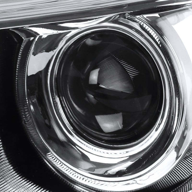 Spec-D 15-17 Camry Projector Headlights Amber Reflector Driver Chrome