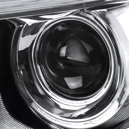 Spec-D 15-17 Camry Projector Headlights Amber Reflector Driver Chrome