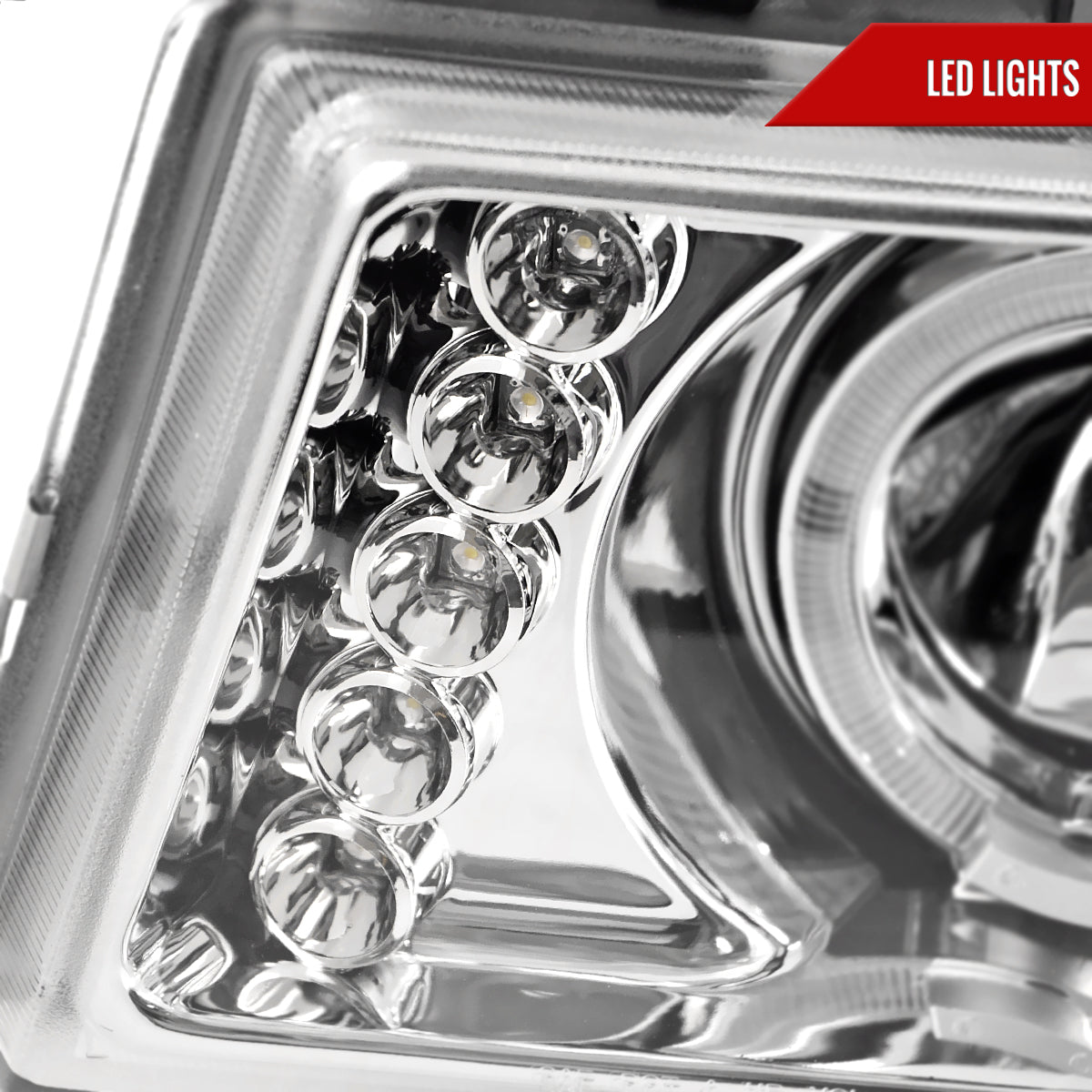 Spec-D 04-12 Chevy Colorado GMC Canyon Headlights Projector Chrome