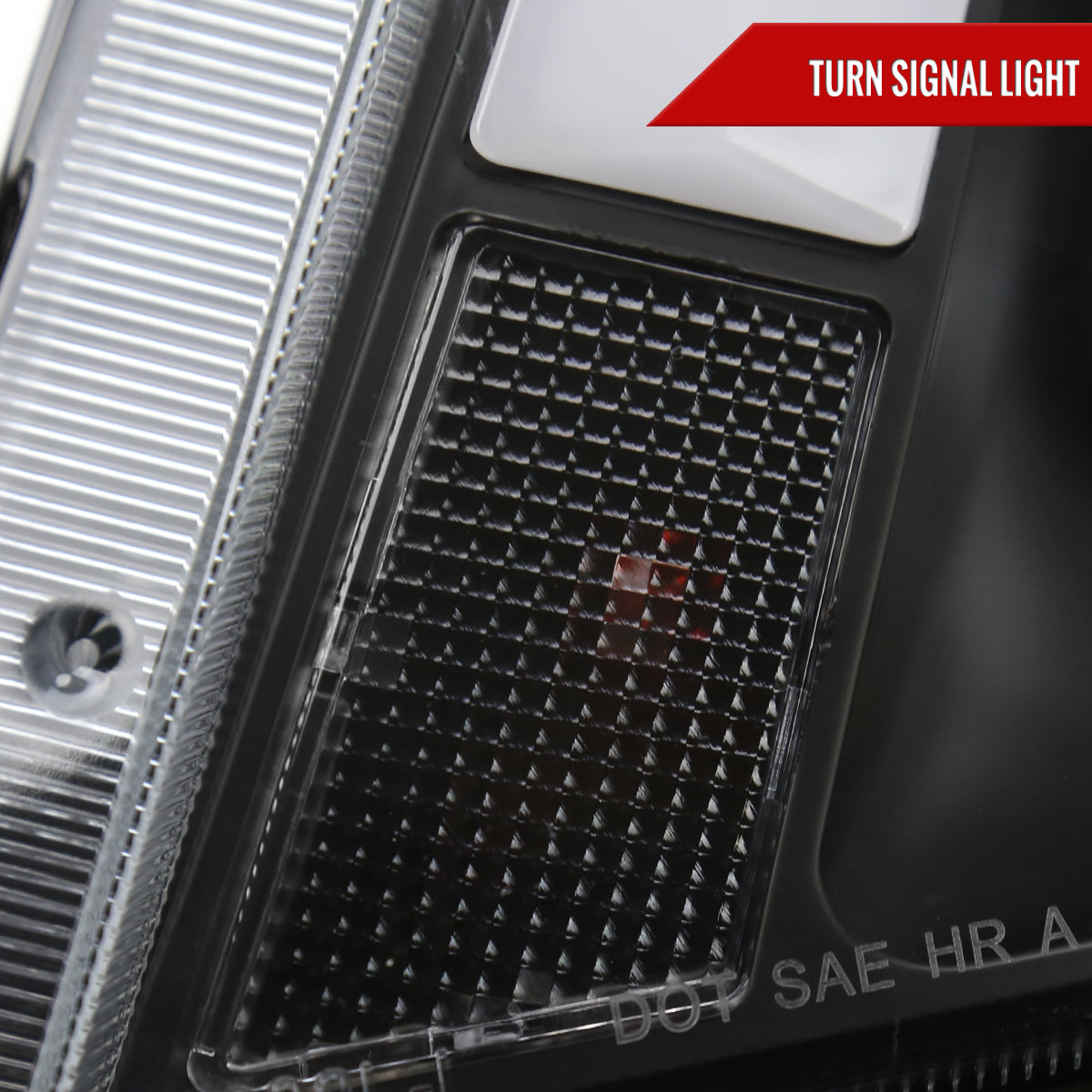 Spec-D 08-14 Cadillac CTS SEQ LED Bar Projector Headlights Black