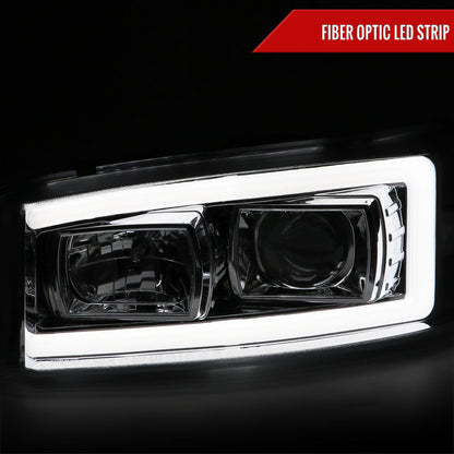 Spec-D 99-06 GMC Sierra/Yukon Headlights Dual Projector Sequential.