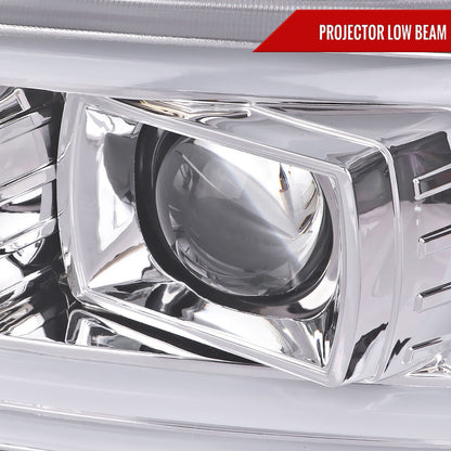 Spec-D 99-06 GMC Sierra/Yukon Headlights Dual Projector Sequential.