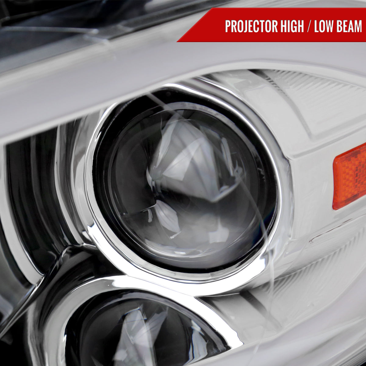Spec-D 13-16 Dodge Dart Headlights Sequential LED Chrome