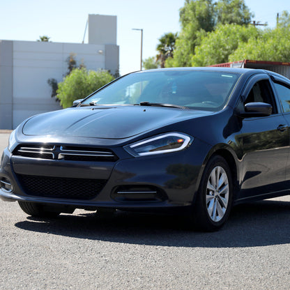 Spec-D 13-16 Dodge Dart Headlights SEQ Animated LED Bar Black