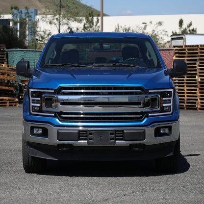 Spec-D 18-20 Ford F-150 Projector Headlights Chrome/Smoked.