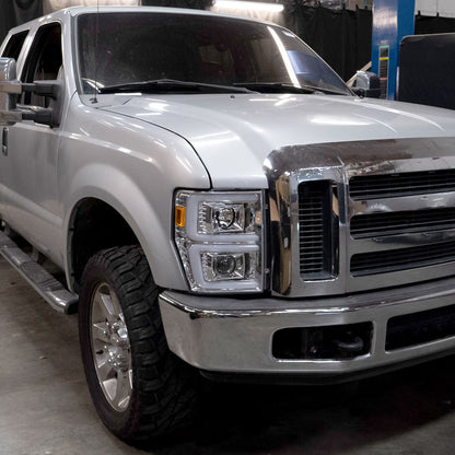 Spec-D 08-10 F250/F350/F450/F550 Sequential Headlights Chrome