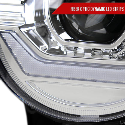 Spec-D 07-14 FJ Cruiser Headlights Sequential Signals Chrome