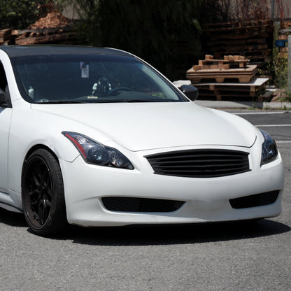 Spec-D 08-13 G37 14-15 Q60 2DR Headlights OEM Style Black/Clear