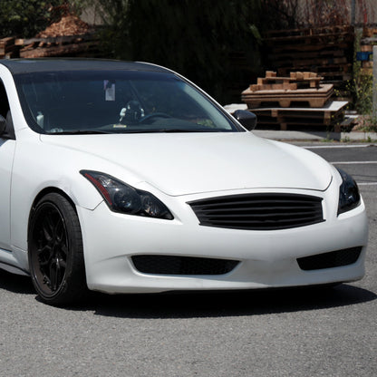 Spec-D 08-13 G37/14-15 Q60 2DR Headlights OEM Style Black/Smoked