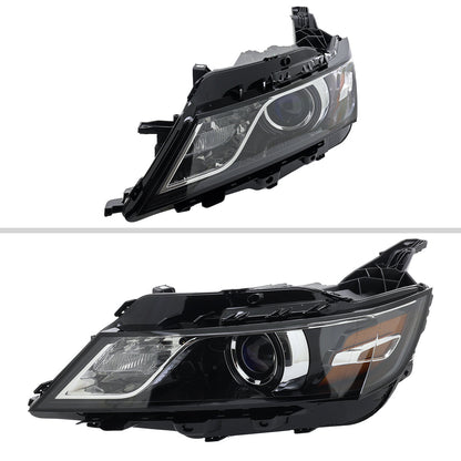 Spec-D 14-20 Chevy Impala OEM Style Projector Headlights Jet Black