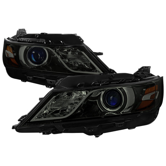 Spec-D 14-20 Chevy Impala OEM Style Projector Headlights Black/Smoked