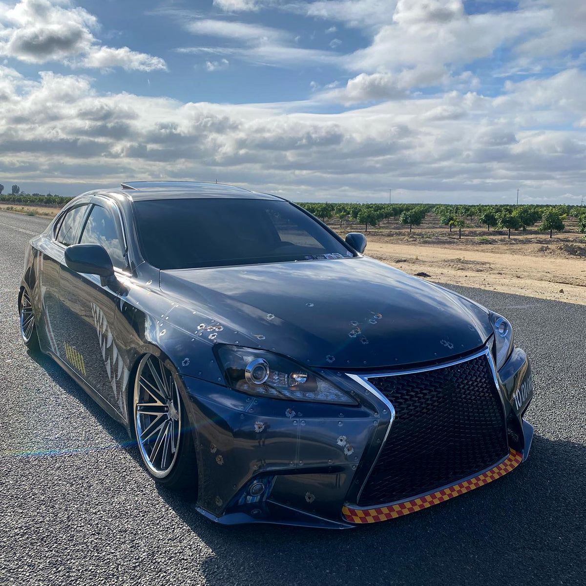 Spec-D 06-10 Lexus IS250/IS350 Headlights SEQ Turn Signals Black