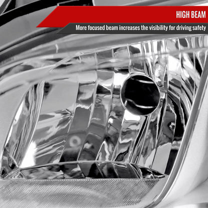 Spec-D 13-15 Malibu/2016 Malibu Ltd Clear Pro Headlights Driver